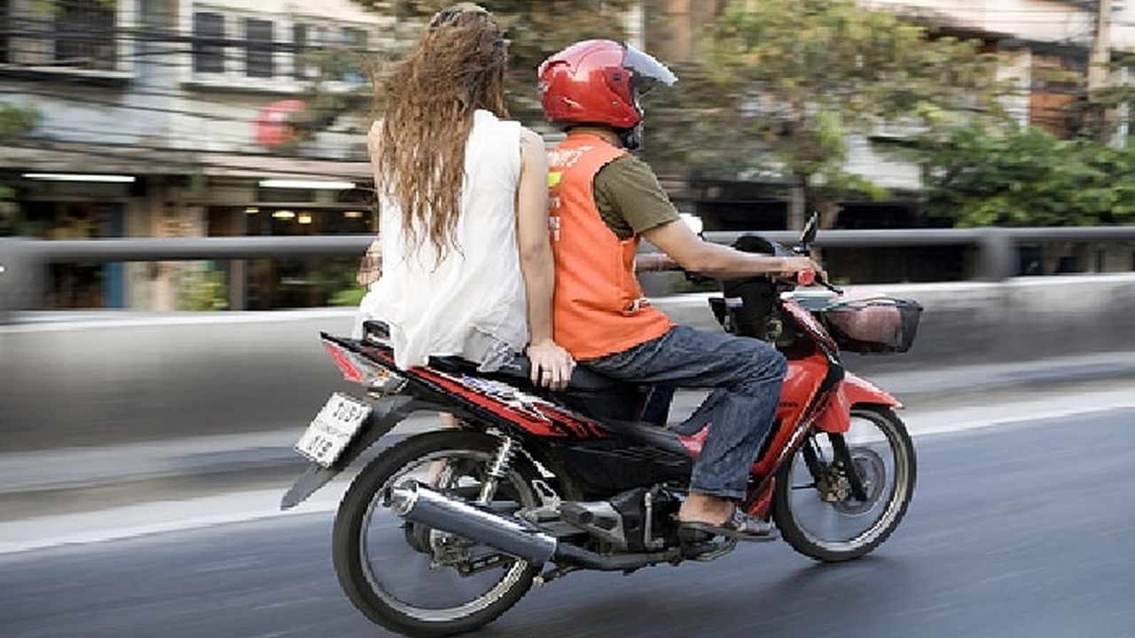 Motor Cycle Taxi Travel Koh Samui